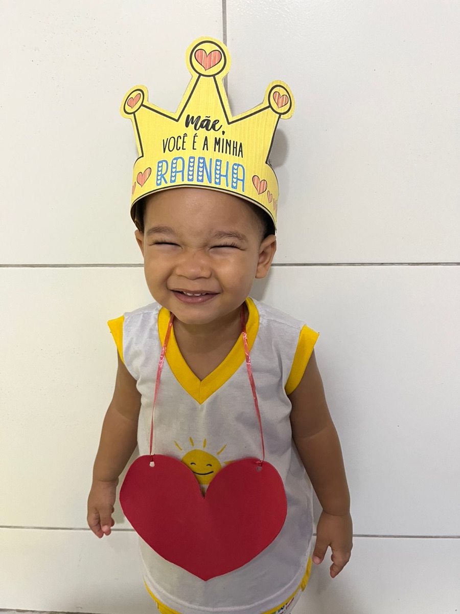 Bebê no Dia das Mães da Dias do Saber