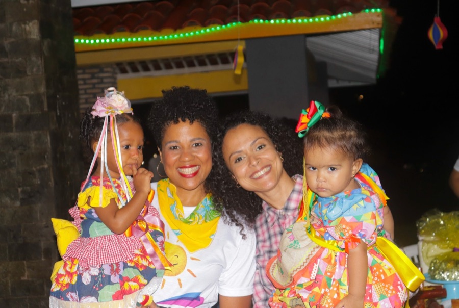 Festa Junina noturna na Dias do Saber